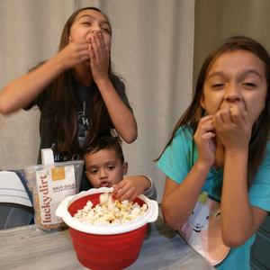 Everybody loves hot, fluffy popcorn!